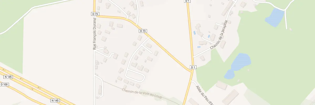 Plan du 3 Rue des Peyrillades à La Souterraine