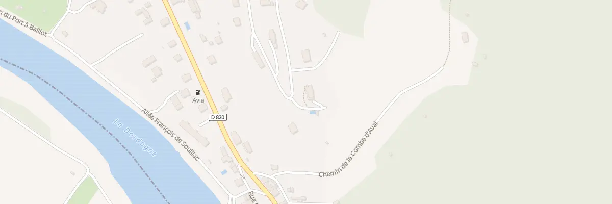 Plan du 22 Bd des Molières à Souillac