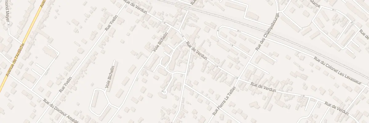 Plan du 8 Rue des Valmeux à Vernon