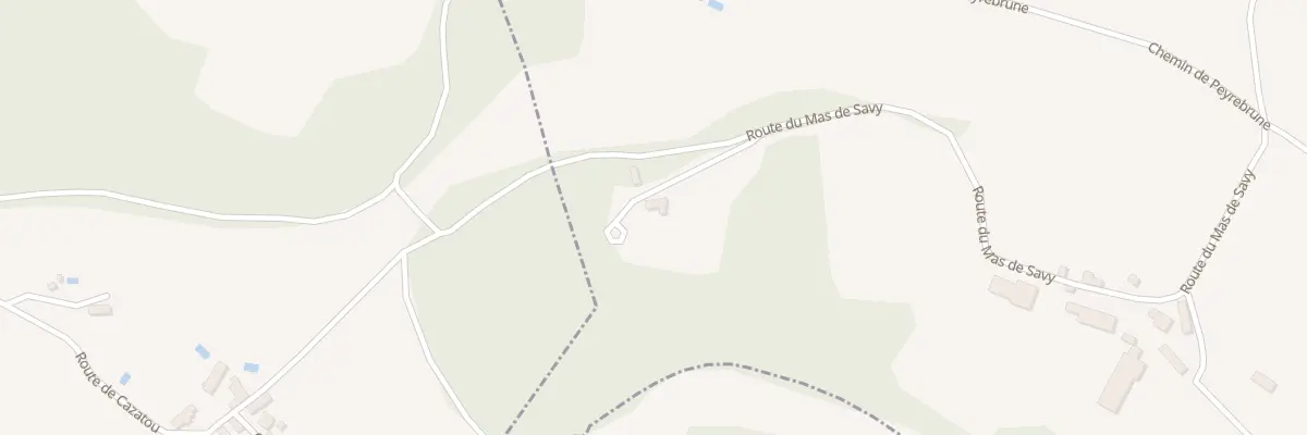 Plan du 5071 Mas de Savy à Saint-Projet