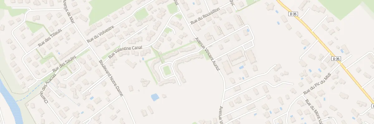 Plan du 5 Rue du Couserans à Auterive