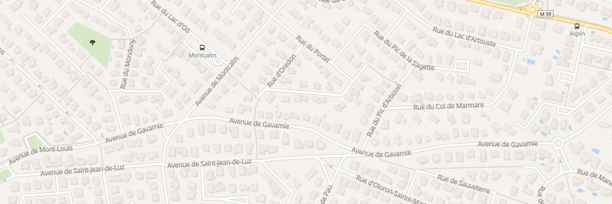 Plan du 23 Rue d’Oredon à L’Union