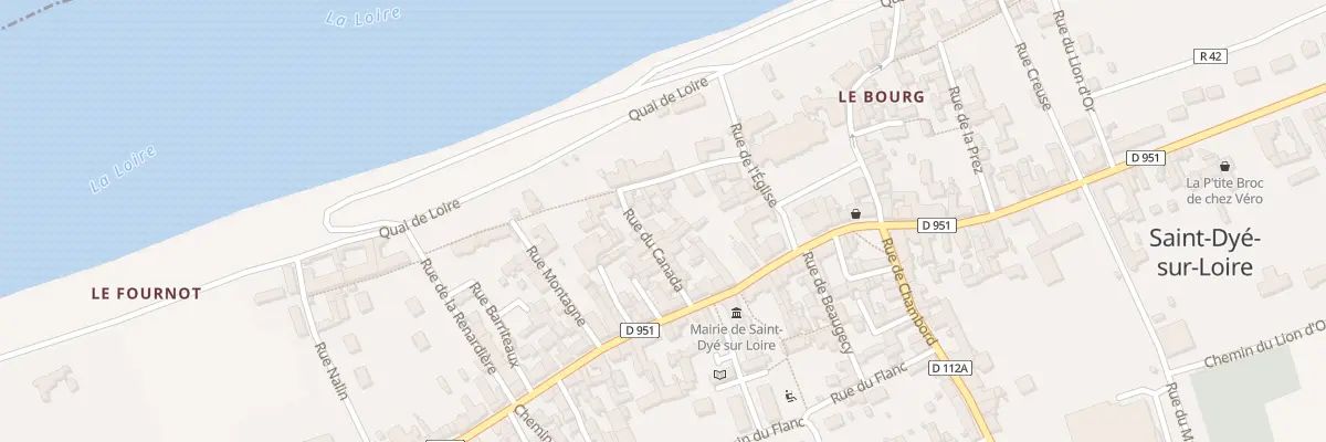 Plan du 6 Rue du Canada à Saint-Dyé-sur-Loire