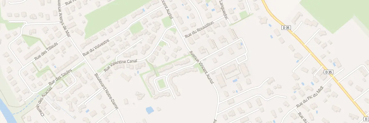 Plan du 29 Rue du Couserans à Auterive