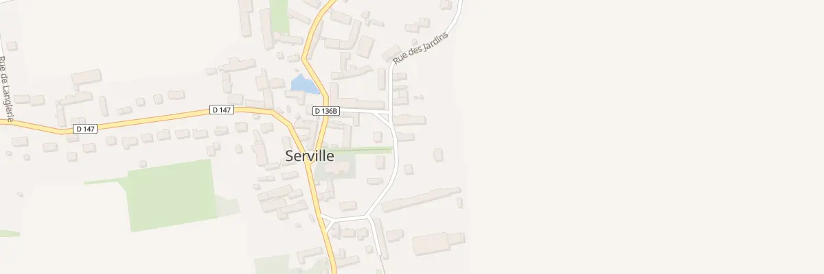 Plan du 4 Rue des Jardins à Serville