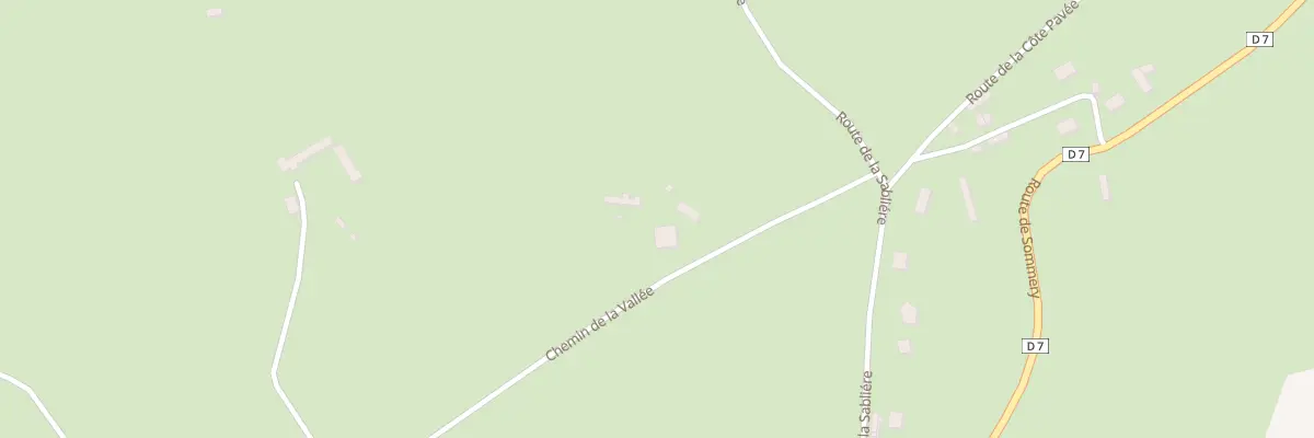 Plan du 102 Che de la Vallée à Saint-Saire