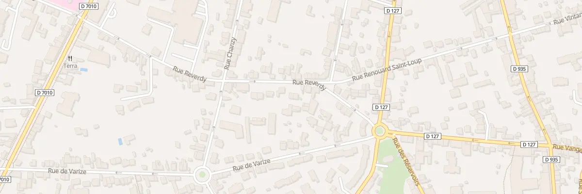 Plan du 55 Rue de Reverdy à Chartres