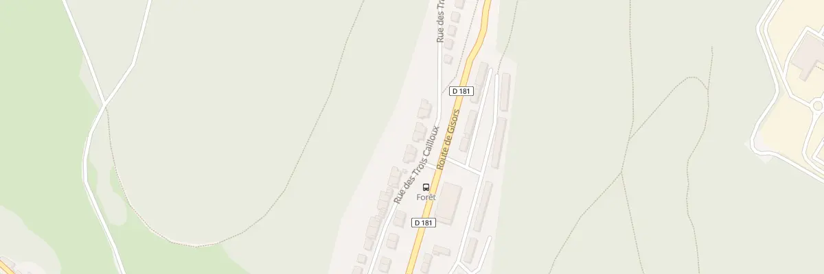 Plan du 33 Rue des Trois Cailloux à Vernon