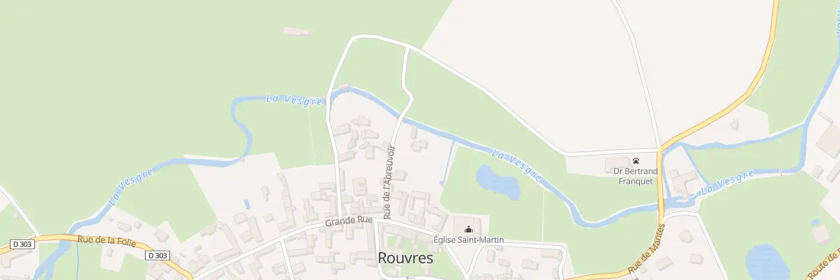 Plan du 4 Rue de l’Abreuvoir à Rouvres