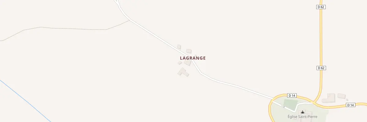 Plan du 10 La Grange à Justiniac
