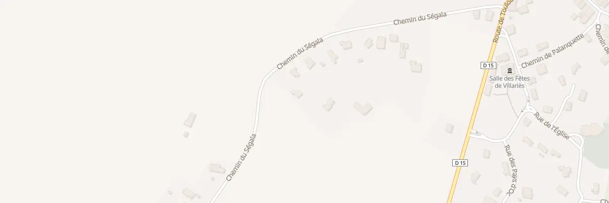 Plan du 119 Lobit à Villariès