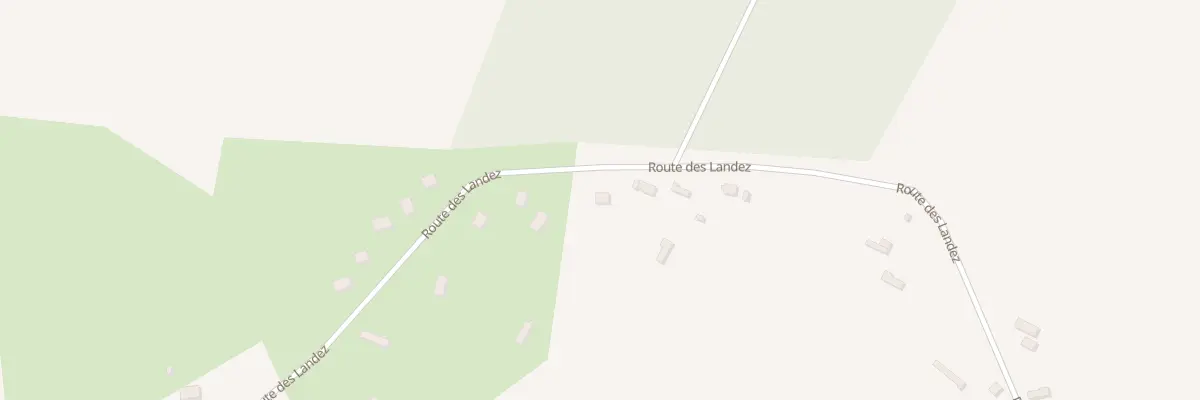 Plan du 38 Rte des Landez au Tronquay