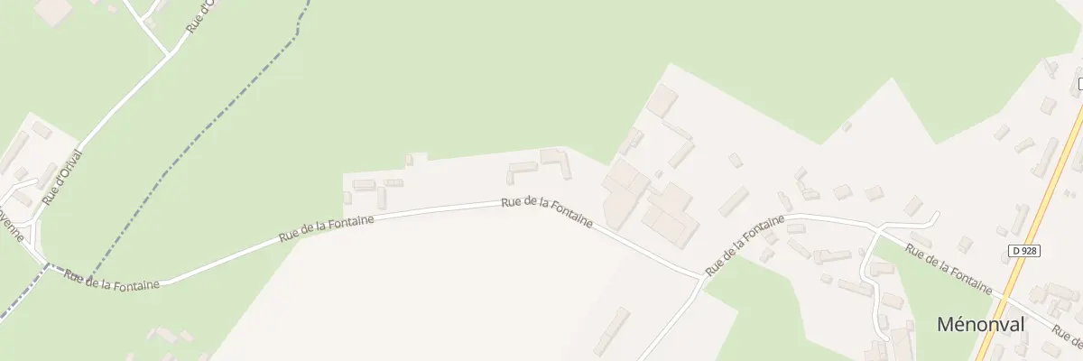 Plan du 5041 Le Bourg à Ménonval
