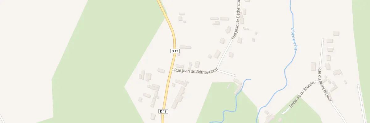 Plan du 516 Rte de Rouvray à Sigy-en-Bray