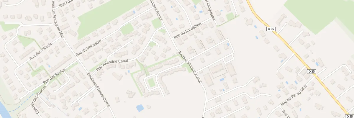 Plan du 30 Rue du Couserans à Auterive
