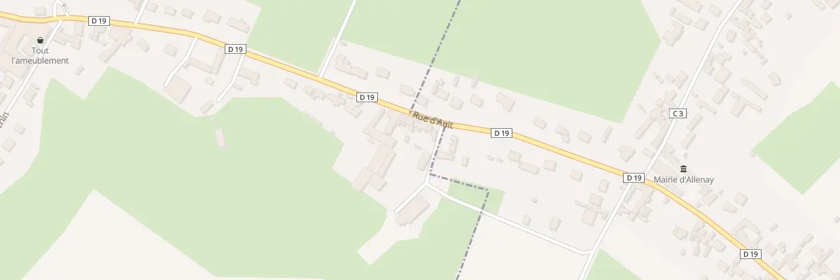 Plan du 111 Grande Rue à Friaucourt