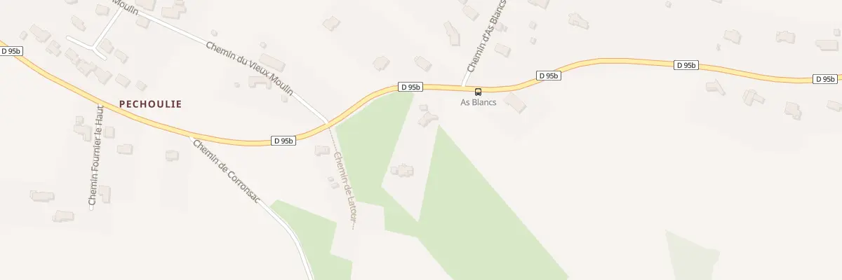 Plan du 25 Rte des Bardis à Rebigue
