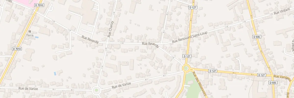 Plan du 51 Rue de Reverdy à Chartres