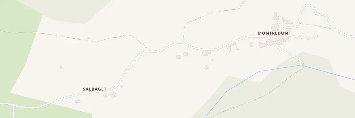 Plan du 2 Le Picou-Montredon-Village à Alzen