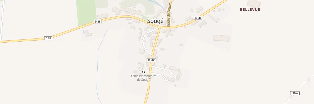 Plan du 7 Rte de Chezelles à Sougé