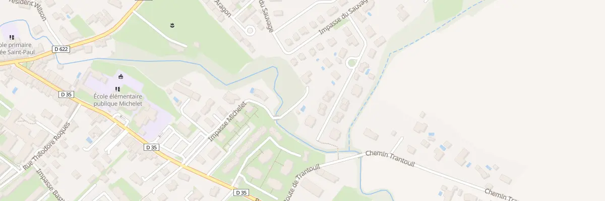 Plan du 2B Rue Michelet à Auterive