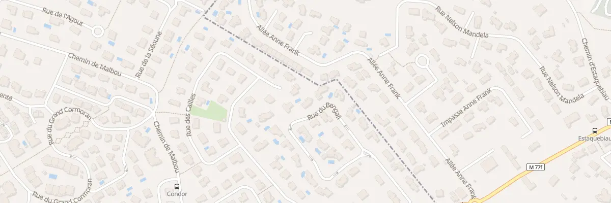 Plan du 22 Rue du Bengali à L’Union