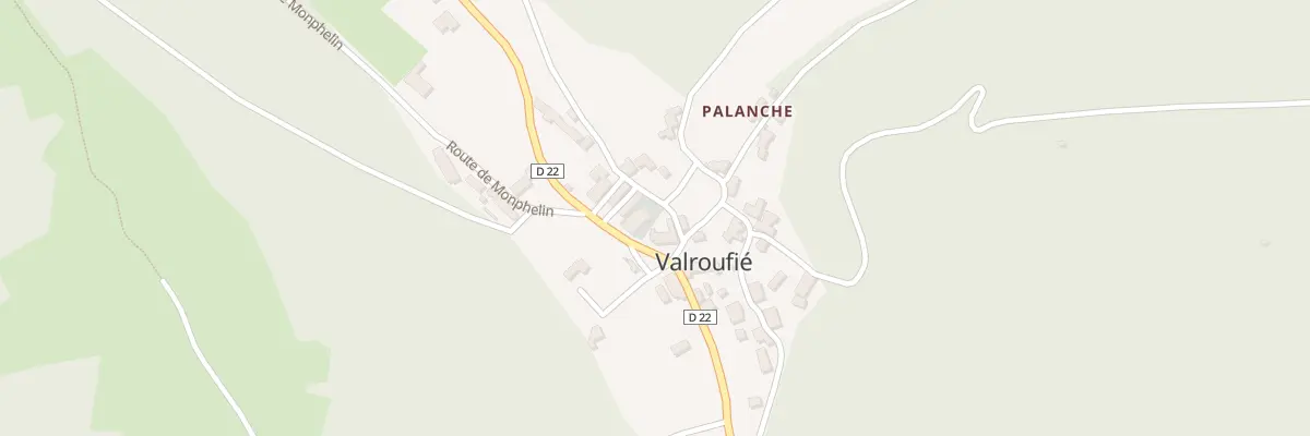 Plan du 614 Rte des Ruffians à Bellefont-La Rauze