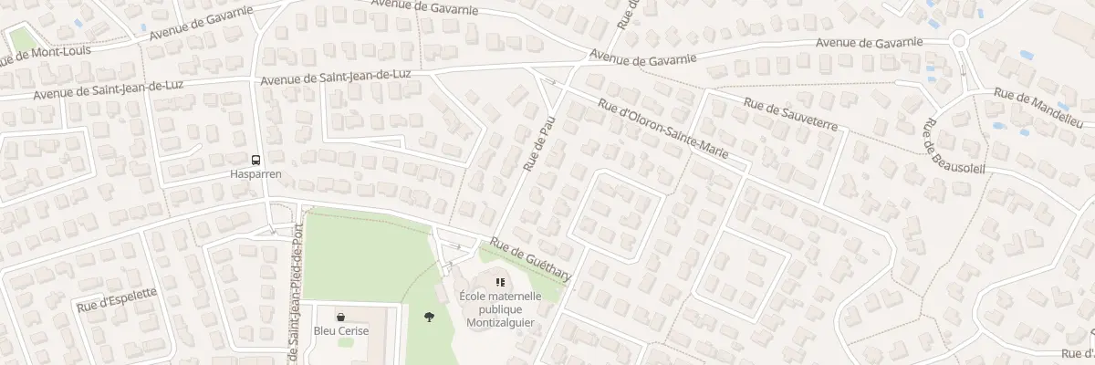 Plan du 8 Rue de Pau à L’Union