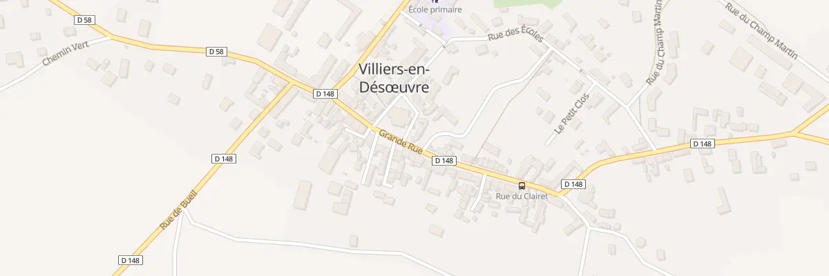 Plan du 9 Pl St Nicolas à Villiers-en-Désœuvre