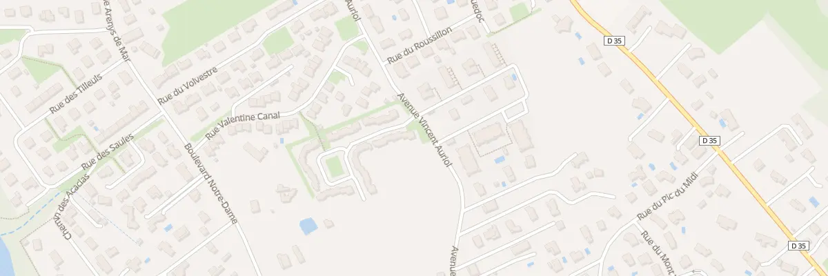 Plan du 1 Rue du Couserans à Auterive