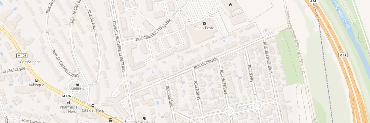 Plan du 33 Rue de l’Iliade à Toulouse