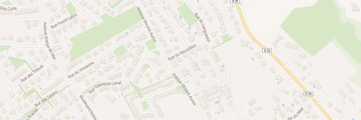 Plan du 4 Rue du Roussillon à Auterive