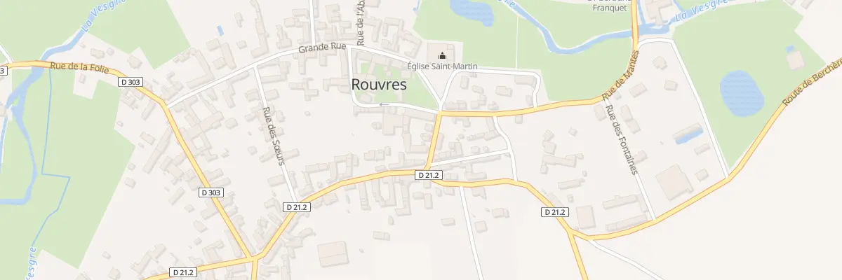 Plan du 5 Gr Gde Rue à Rouvres