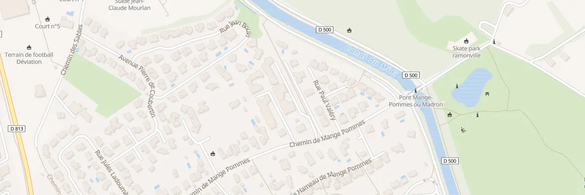 Plan du 55 Che de Mangepommes à Ramonville-Saint-Agne
