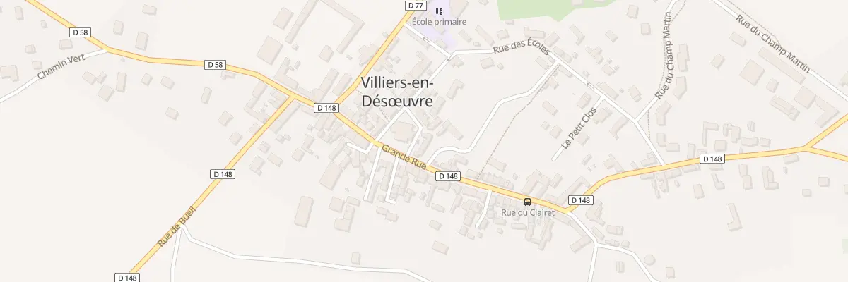 Plan du 10 Pl St Nicolas à Villiers-en-Désœuvre
