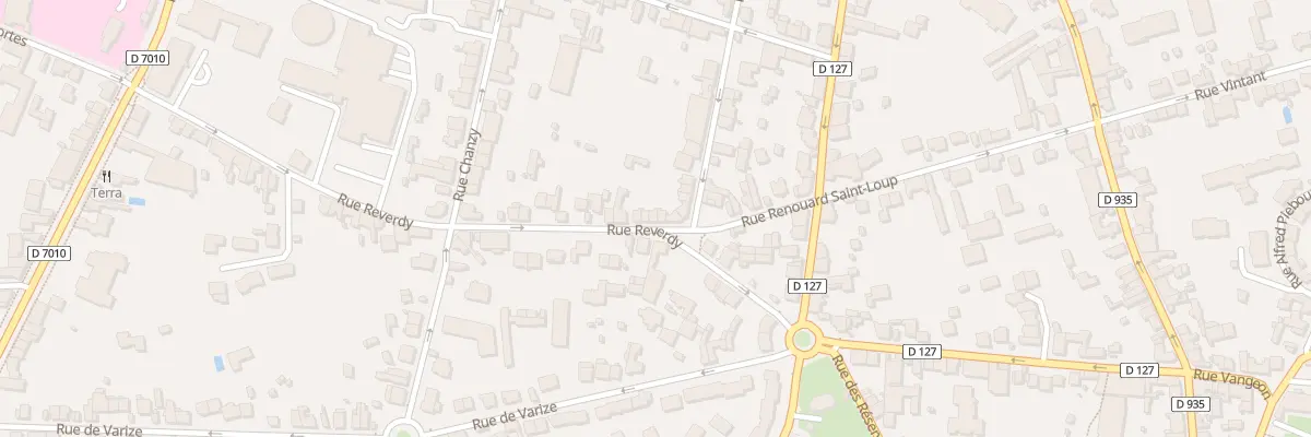 Plan du 32 Rue de Reverdy à Chartres