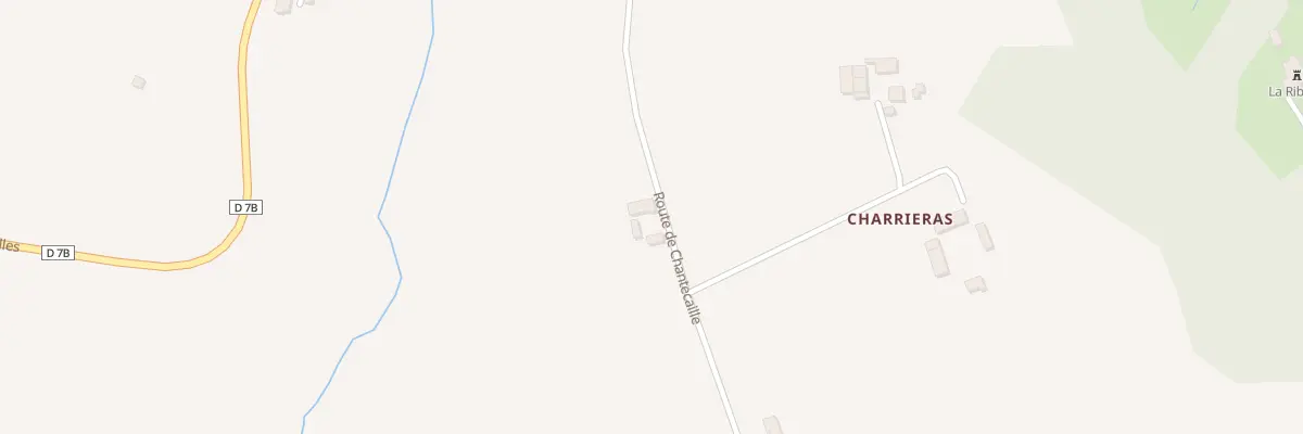 Plan du 5108 Charieras à Saint-Germain-les-Belles