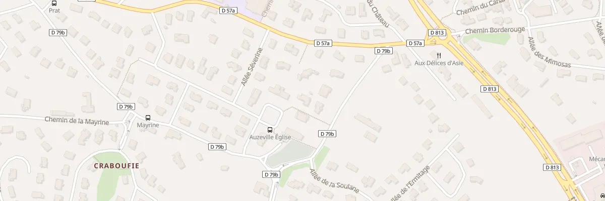 Plan du 2 Pl de l’Eglise à Auzeville-Tolosane