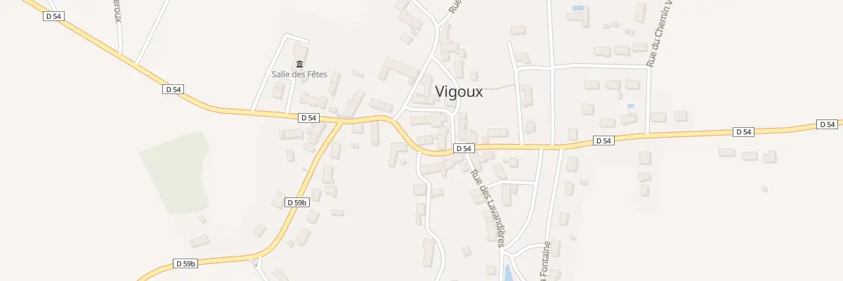 Plan du 1 Rue de l’Occitane à Vigoux