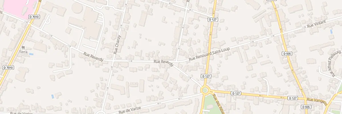Plan du 28 Rue de Reverdy à Chartres