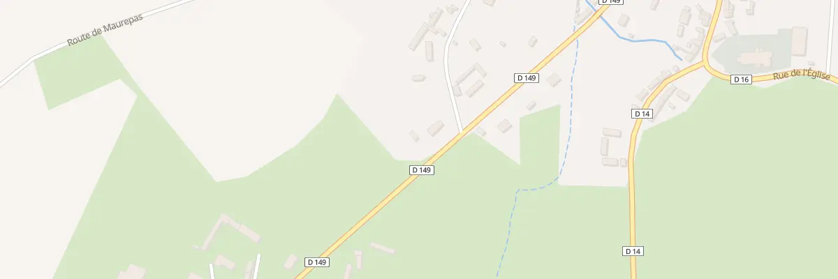 Plan du 28B Rte de Dieppe à Grandcourt