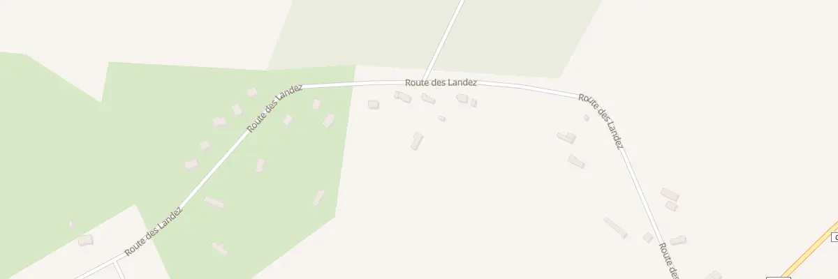 Plan du 36 Rte des Landez au Tronquay