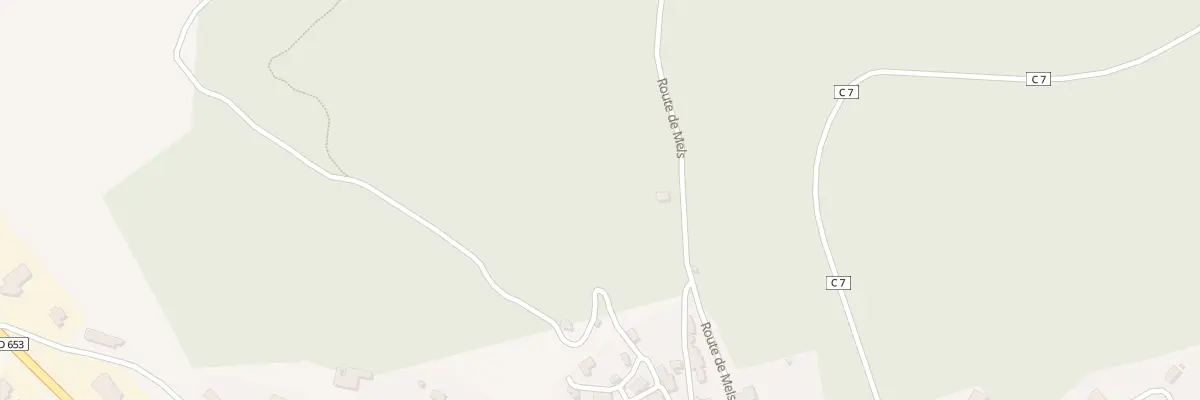 Plan du 519 Rte de Mels à Lamagdelaine