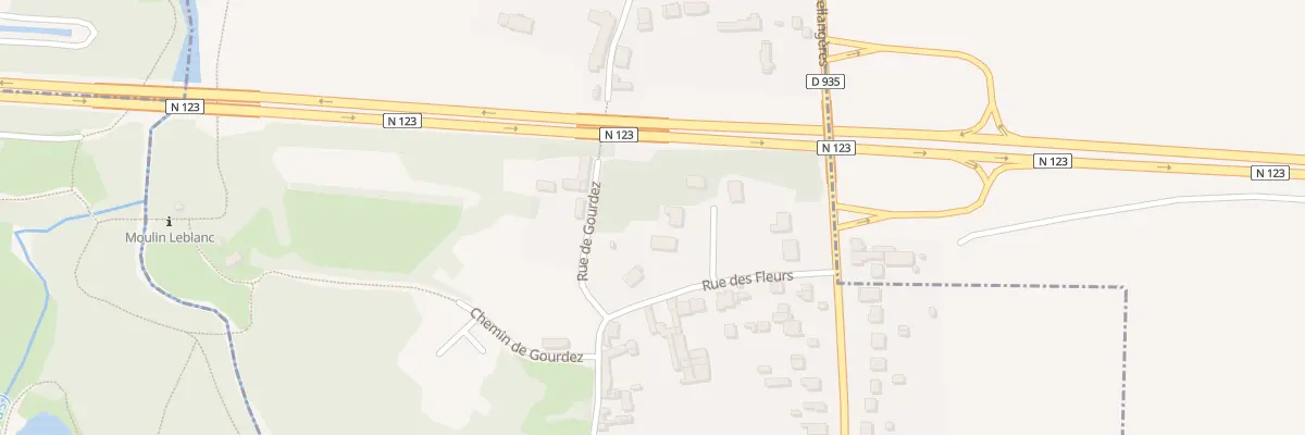 Plan du 6 Rue des Fleurs à Morancez