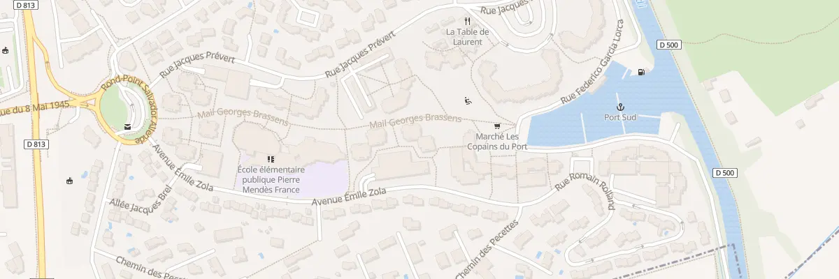 Plan du 11 Av Emile Zola à Ramonville-Saint-Agne