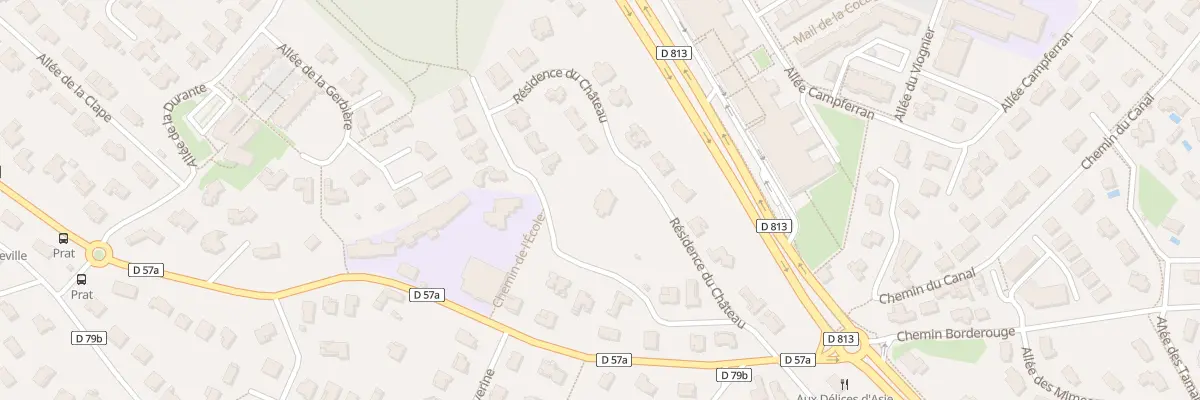 Plan du 43 Touja à Auzeville-Tolosane
