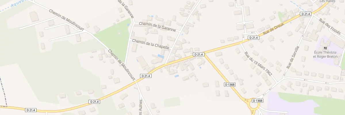 Plan du 28 Rue de Dreux à Bû