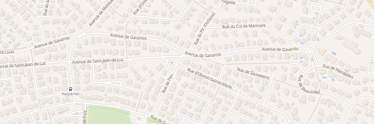 Plan du 1 Rue d’Oloron Ste Marie à L’Union