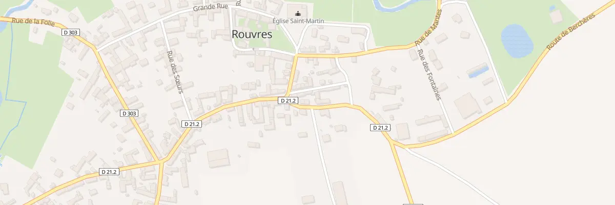 Plan du 27 Rte de Houdan à Rouvres