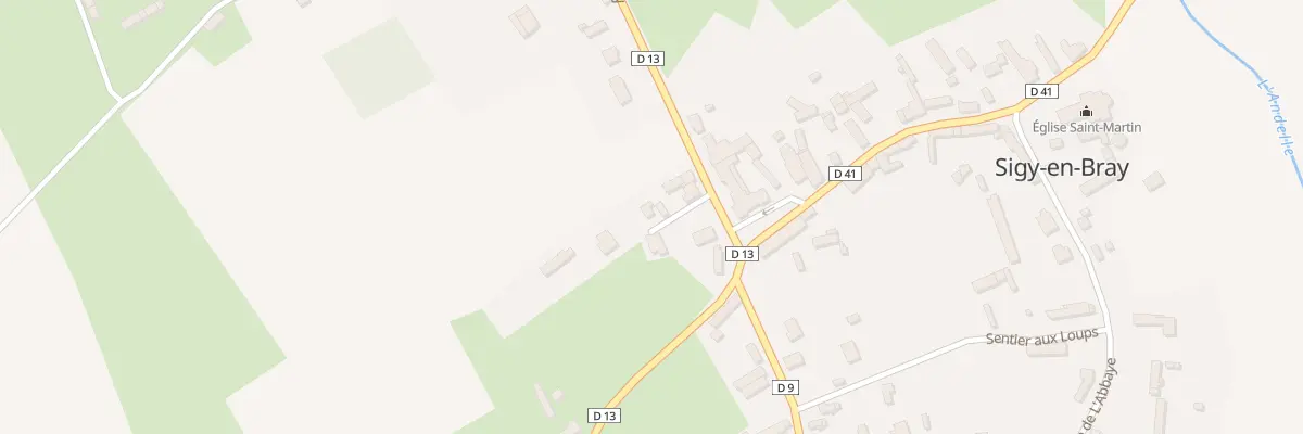 Plan du 36 Imp des Sources à Sigy-en-Bray